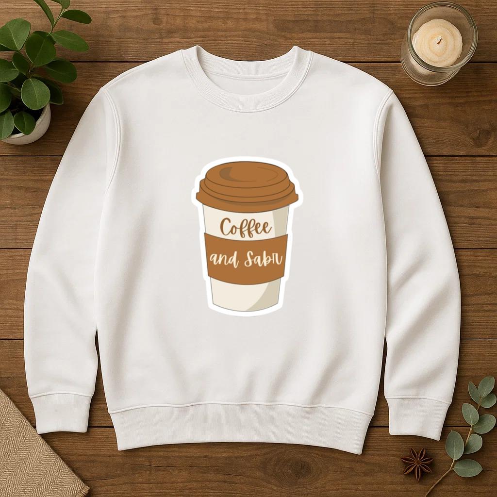 Coffee And Saturn Sweatshirt