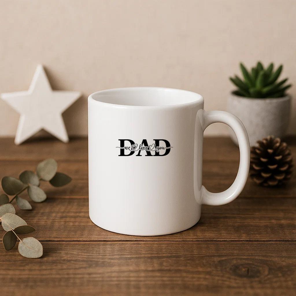 Dad I Love You Mug
