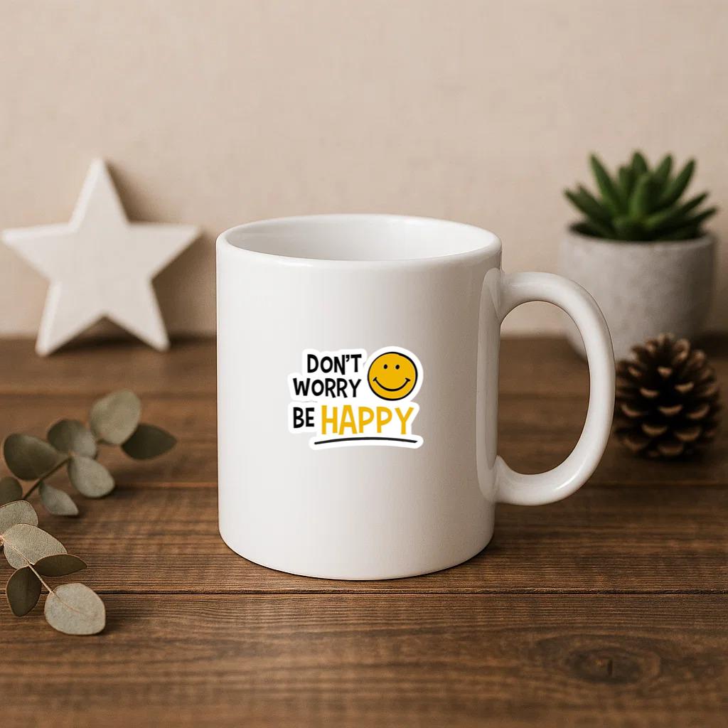 Don'T Worry Be Happy Mug