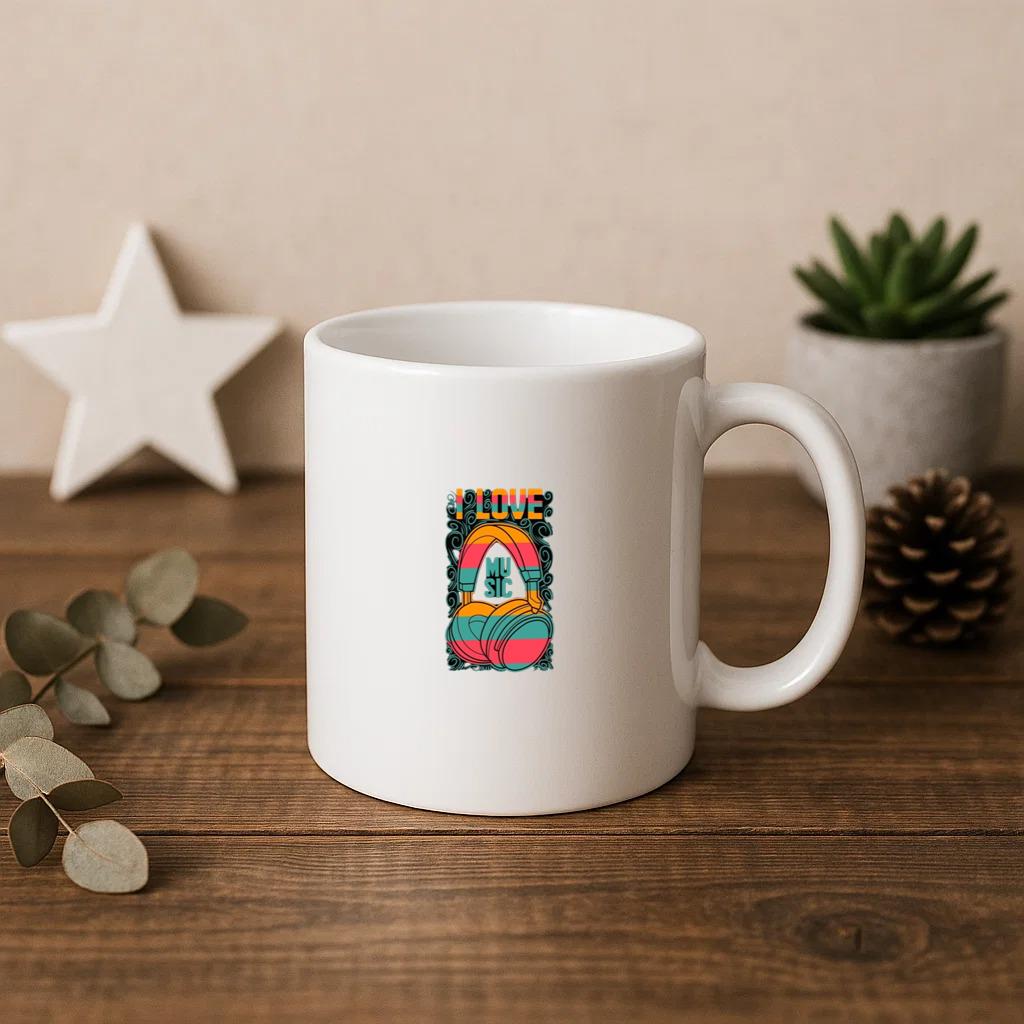 I Love Music Mug