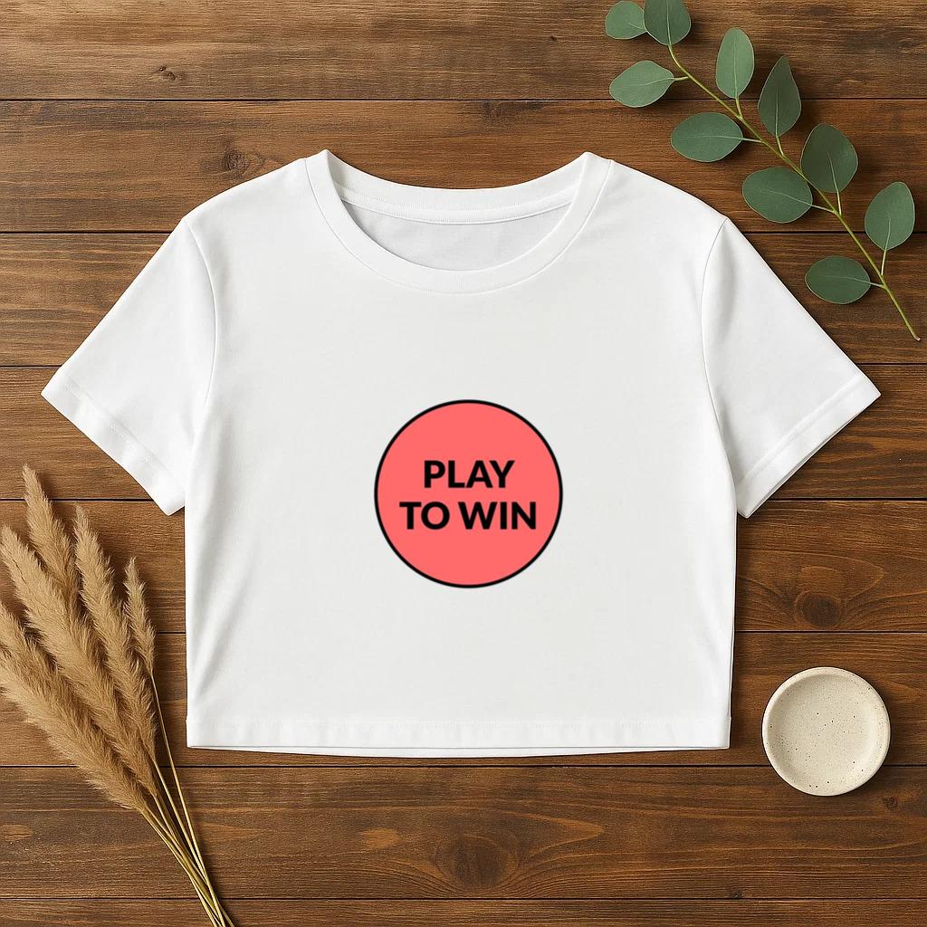 Play To Win Croptop