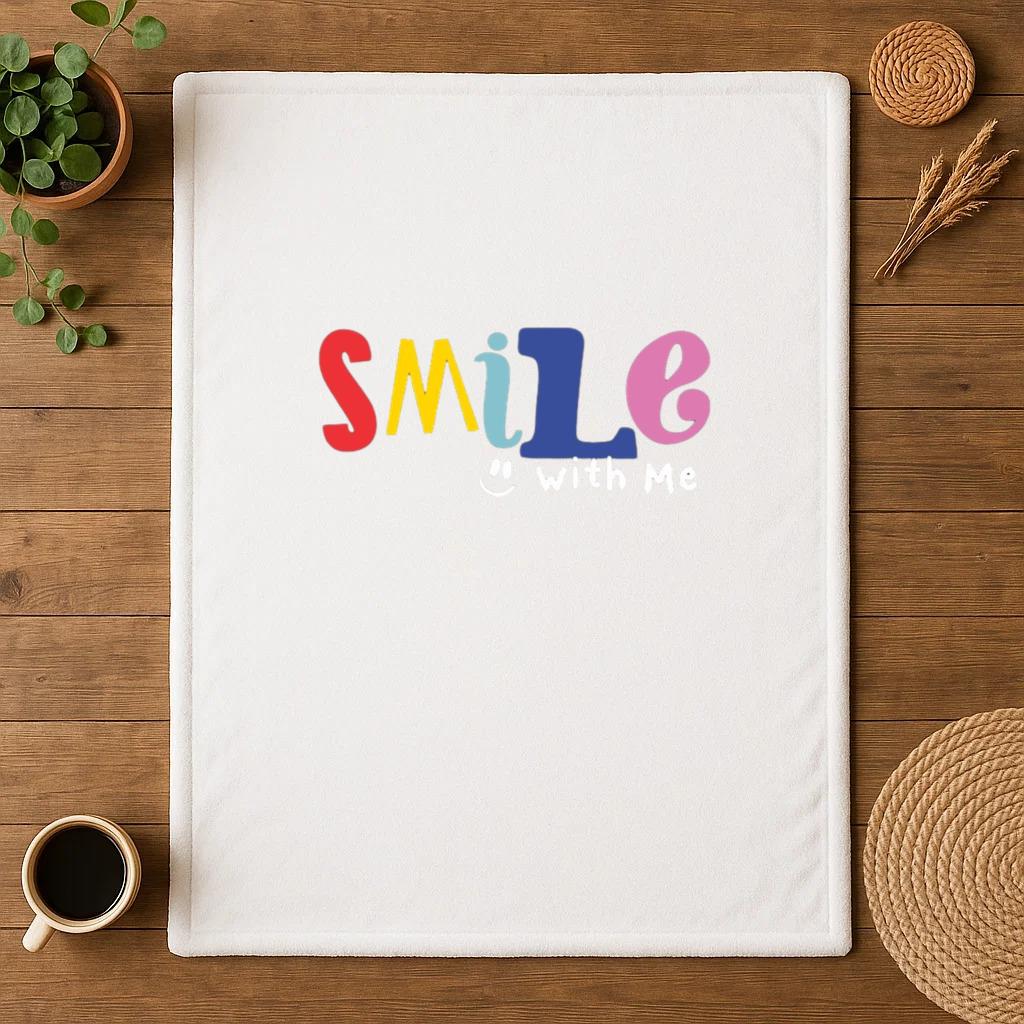 Smile With Me Blanket