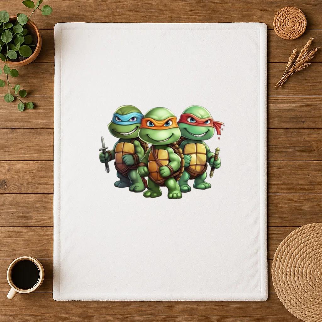 The Turtle Lovely Playful Blanket