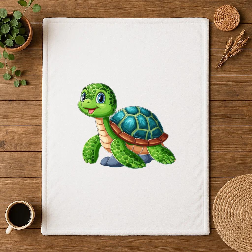 The Turtle Perfect Simple Blanket