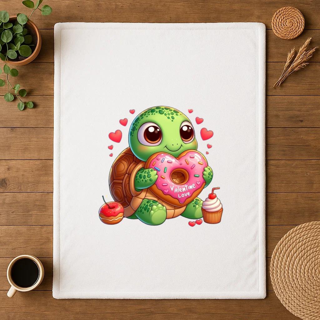 The Turtle Pop Minimal Blanket