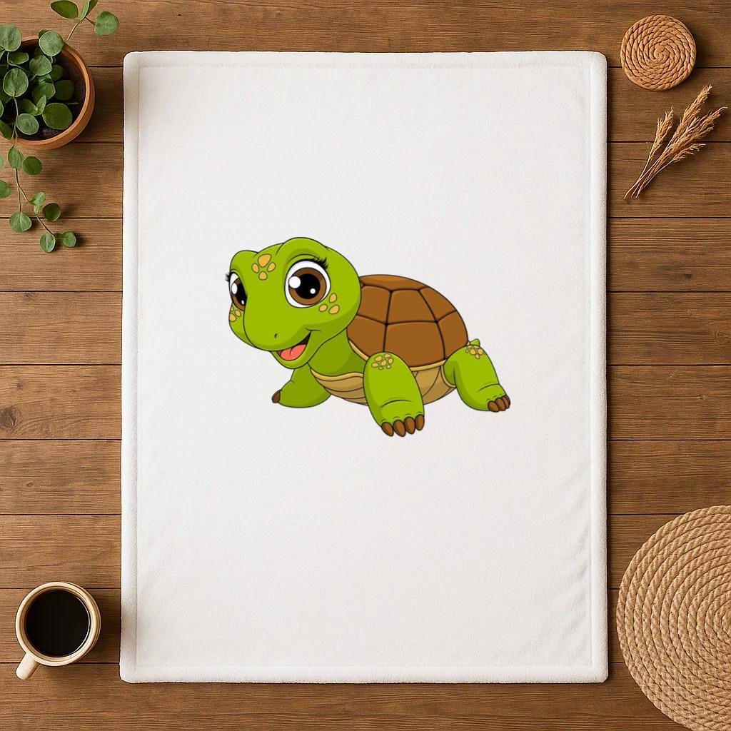 The Turtle Power Cute Blanket
