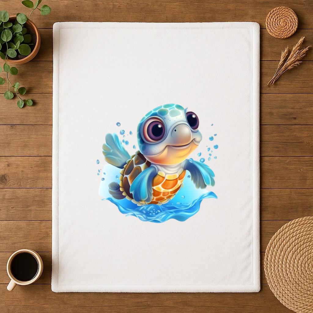 The Turtle Royal Trendy Blanket
