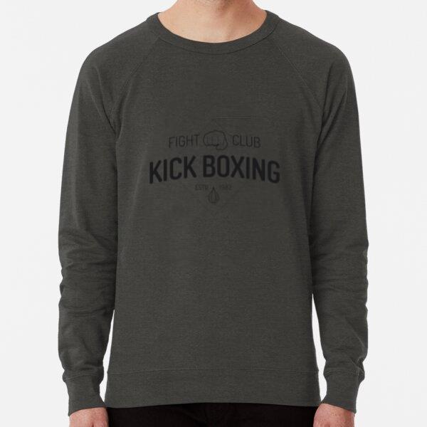 Boxing Kickboxing Fight Label Badge Regular Fit Printed Sweatshirt 