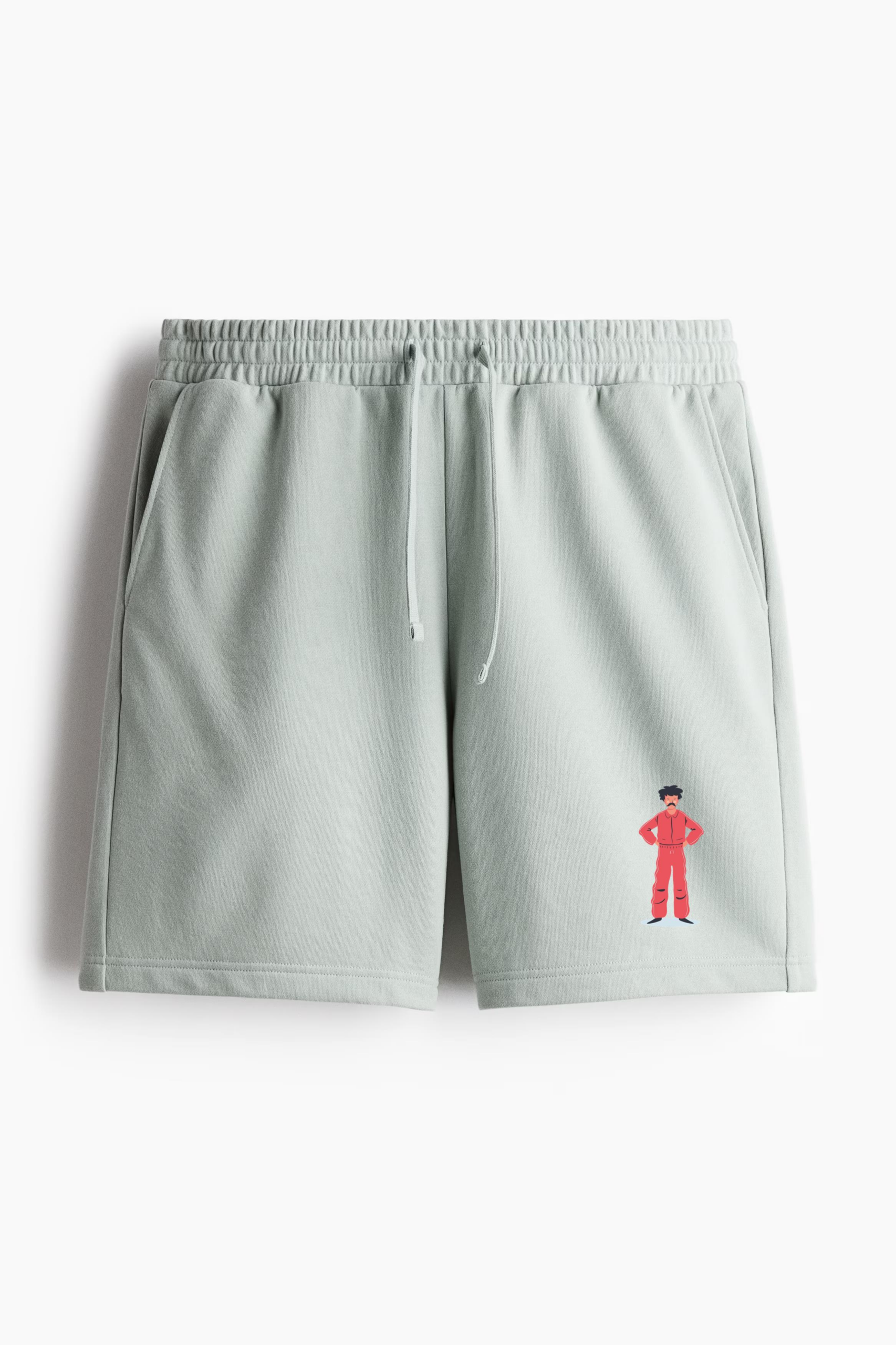 Gym Teacher Character Regular-Fit Canvas Shorts