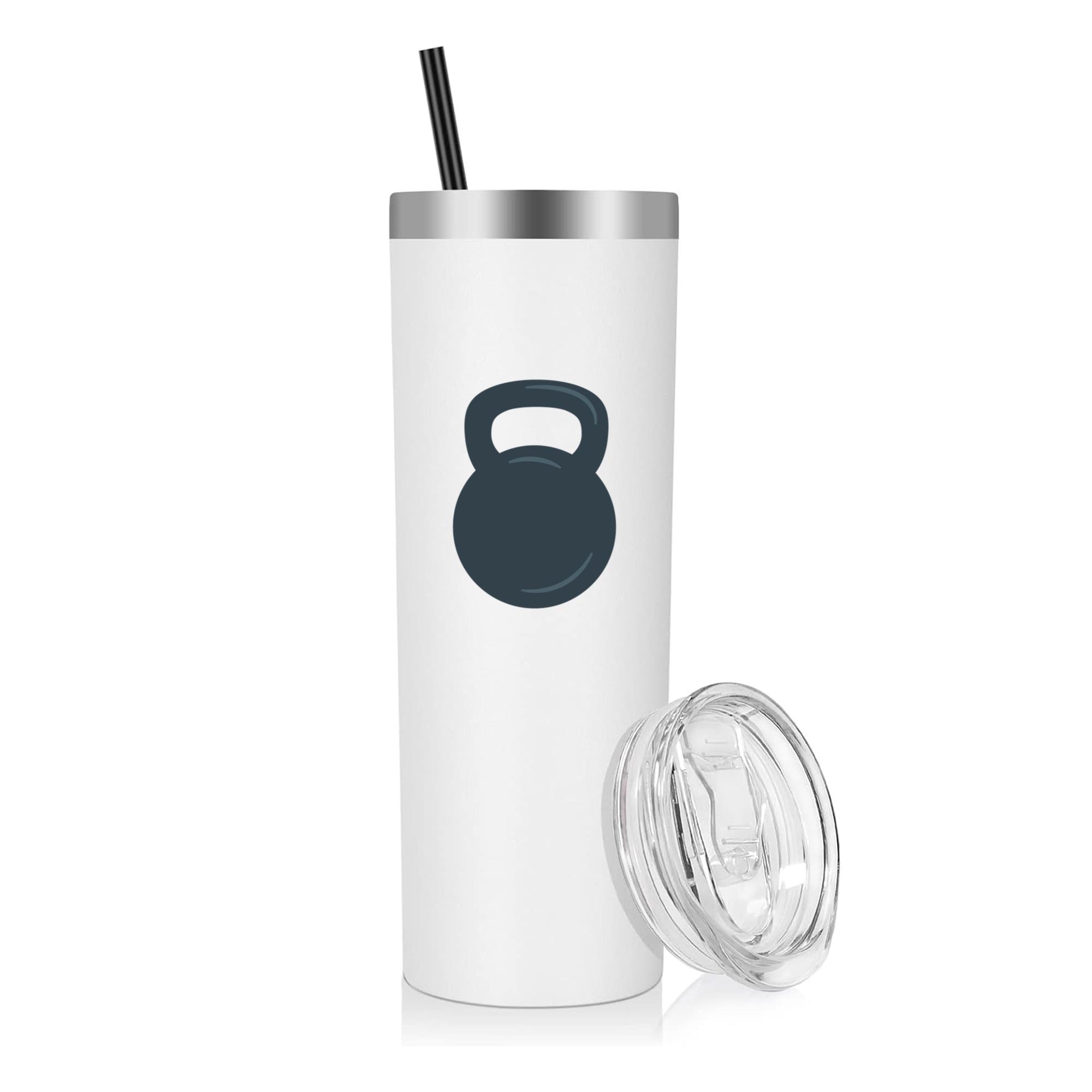 Training Kettlebell Icon 20oz Stainless Steel Tumbler