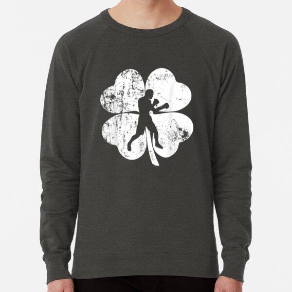 Vintage Boxing St. Patricks Day Regular Fit Printed Sweatshirt 