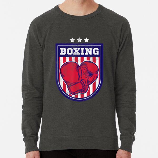 Vintage Martial Art Boxing Regular Fit Printed Sweatshirt 